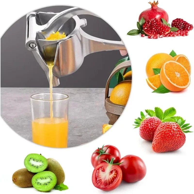 Heavy Duty Manual Citrus Juicer Metal Fruit Squeezer Extractor 6
