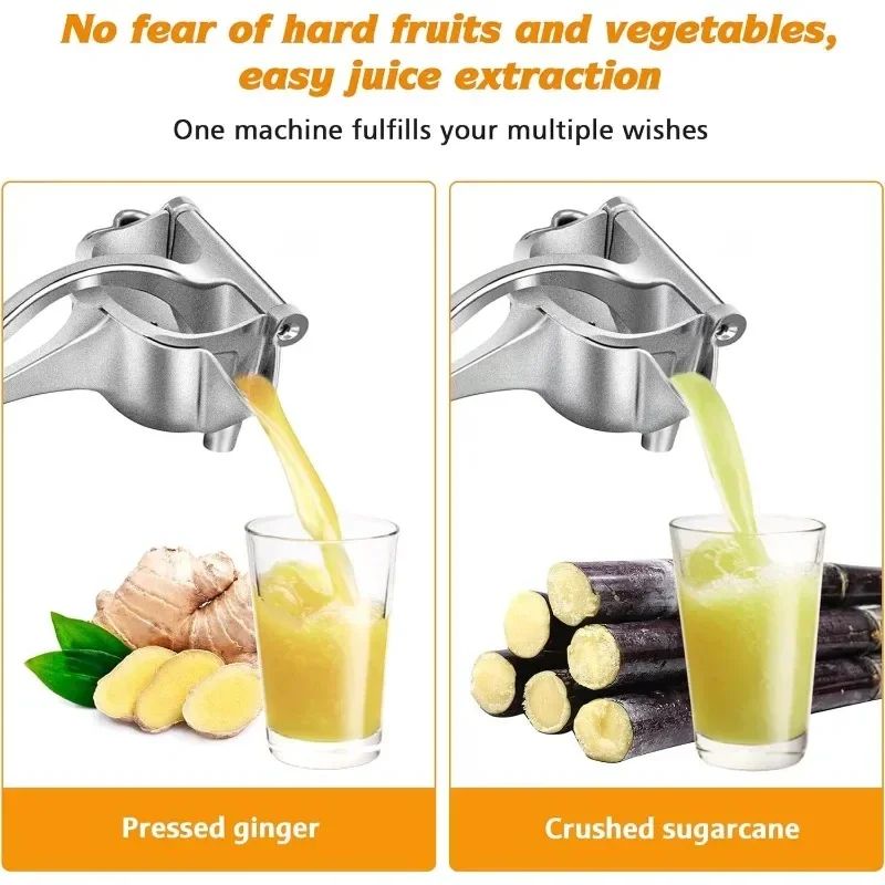 Heavy Duty Manual Citrus Juicer Metal Fruit Squeezer Extractor 9