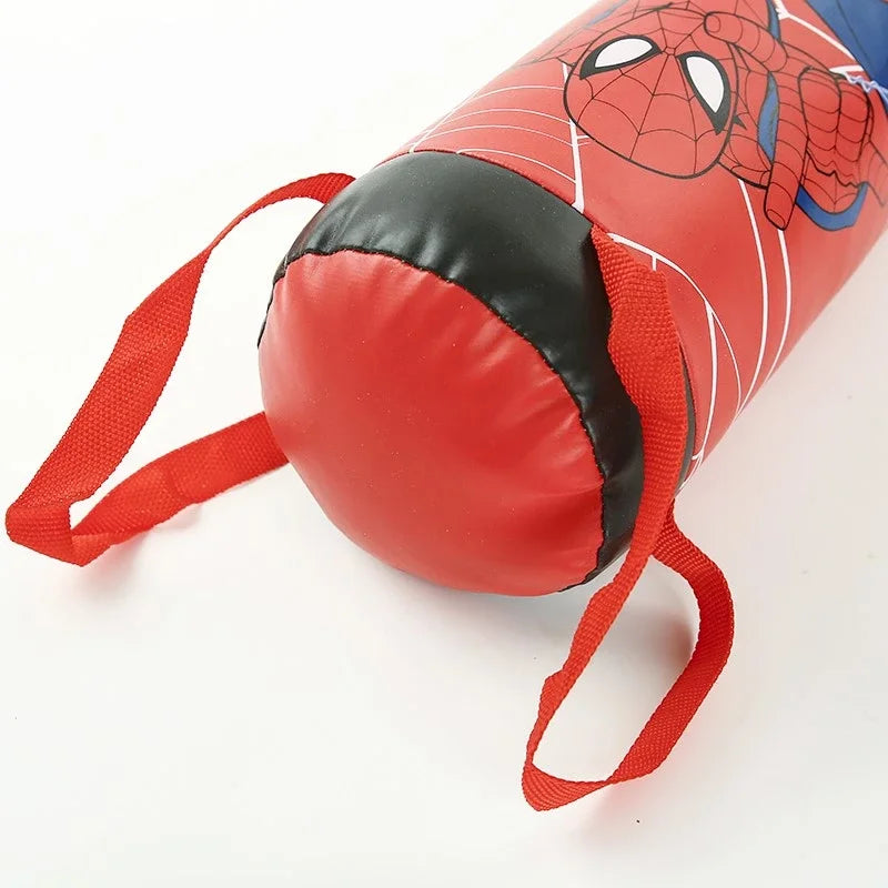 Gloves Sandbag Suit Boxing, Disney Marvel Spiderman Figure Toy, Spider Man Outdoor Sports Kids Toys, Sand Bag Gloves Set