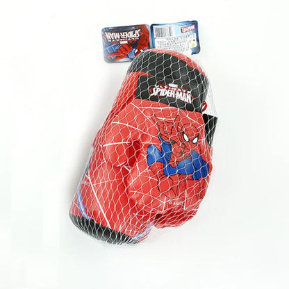 Gloves Sandbag Suit Boxing, Disney Marvel Spiderman Figure Toy, Spider Man Outdoor Sports Kids Toys, Sand Bag Gloves Set