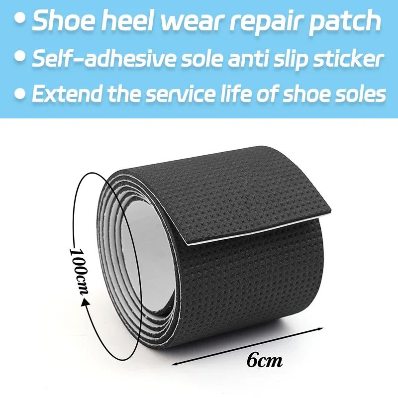 SoleGuard Silent AntiSlip  Heel Repair Sticker Kit 6