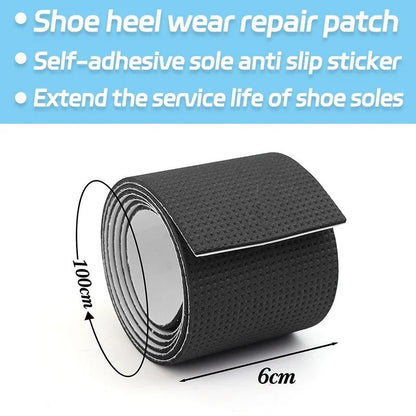 SoleGuard Silent AntiSlip  Heel Repair Sticker Kit 6