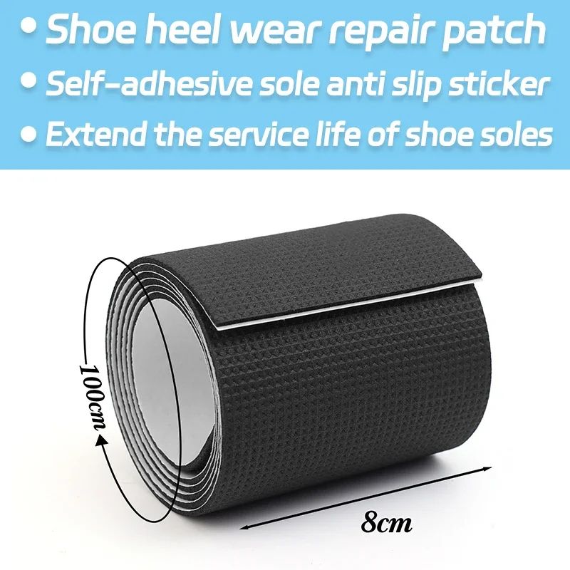 SoleGuard Silent AntiSlip  Heel Repair Sticker Kit 7