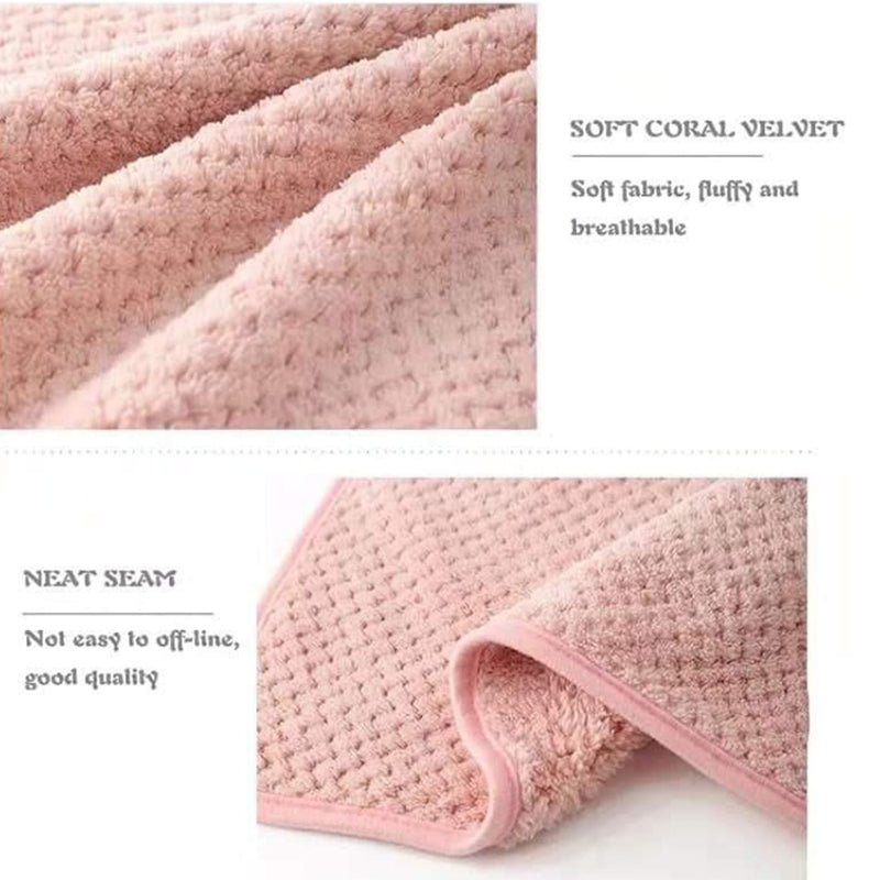 Premium Microfiber Pineapple Grid Towels Soft Highly Absorbent Hand Use Quick Drying Ideal For Bath 3