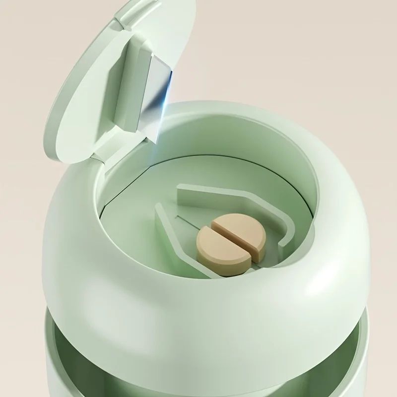 Compact 3in1 Portable Pill Cutter Divider  Grinder 4