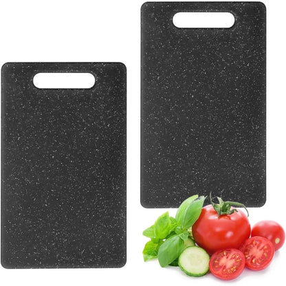 Non Slip Granite Cutting Board with Easy Grip Handle Dishwasher Safe