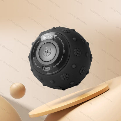Sports Fitness Massage Ball, Electric Vibration Foot Massage, Facial Care Soothing Device, Home Gym Yoga