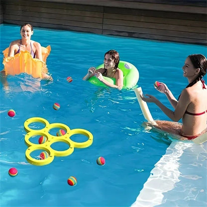 SplashMax Floating Pool Game Ball  Durable EVA Water Splash Toy For Summer Fun 3