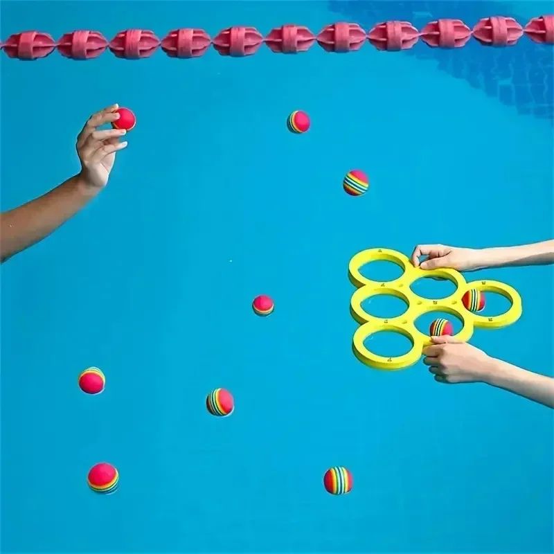 SplashMax Floating Pool Game Ball  Durable EVA Water Splash Toy For Summer Fun 4