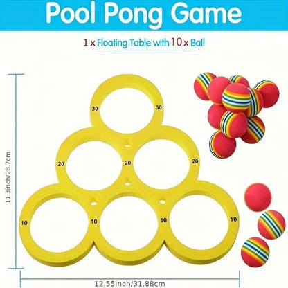SplashMax Floating Pool Game Ball  Durable EVA Water Splash Toy For Summer Fun 1