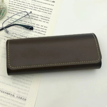 VintageEase Compact Eyeglass Case  Lightweight TravelReady Glasses Holder 7