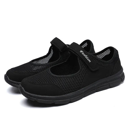 Fashion Breathable Mesh Casual Walking Shoes Women Shoes Breathable Vulcanized Shoes Women Work Sho 6