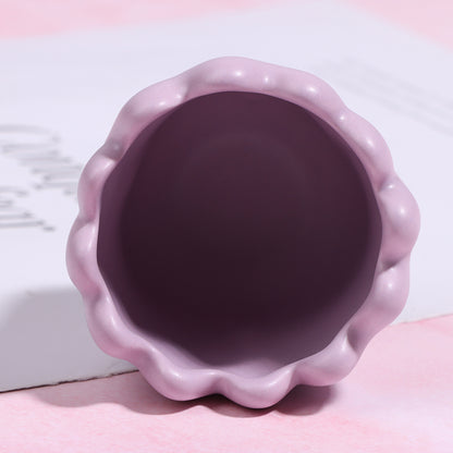 Purple Ceramic Gua Sha Massager High Quality Face Body Massage Tool Relief Guasha Board Skin Care 3