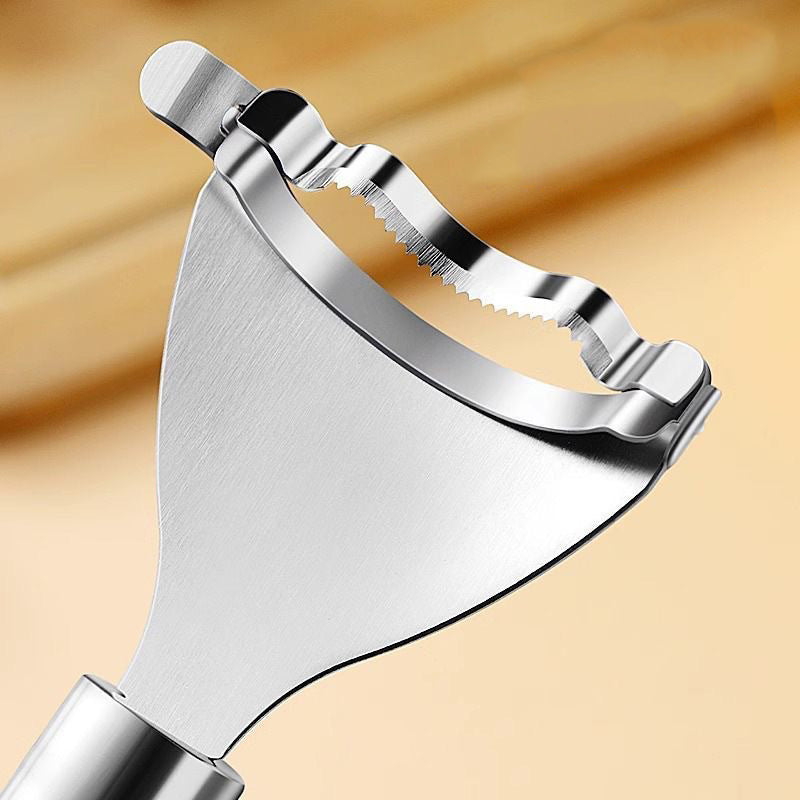 Ergonomic Handle Corn Peeler, Stainless Steel Corn Planer for Fresh Corn with Minimal Effort