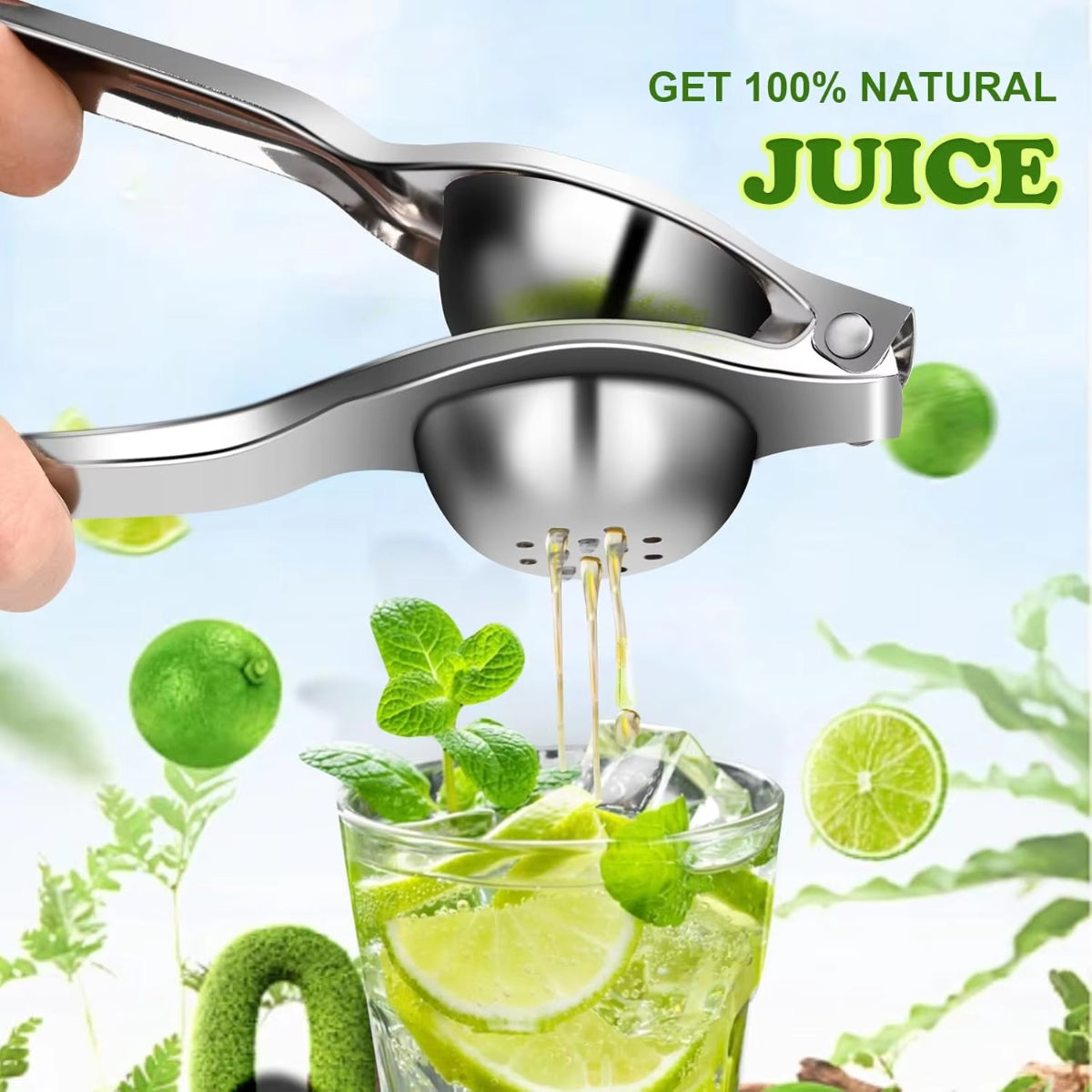 Manual Lemon Clip Processor Stainless Steel Citrus Squeezer Household Orange Fruit Juicer Kitchen A 2