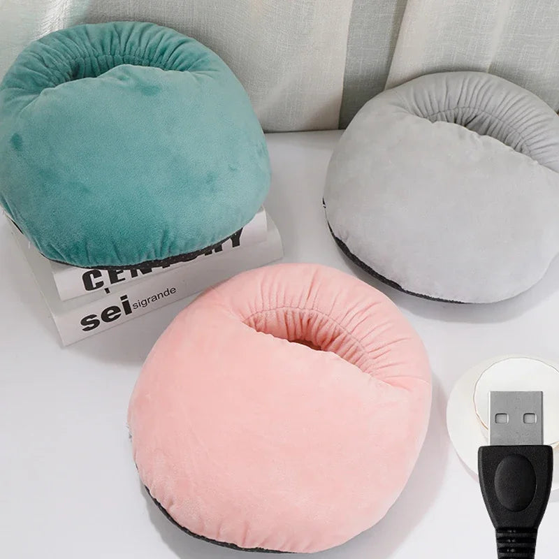 Constant Temperature Electric Foot Warmer, Washable Soft Velvet Heater for Feet, Winter Foot Warmer