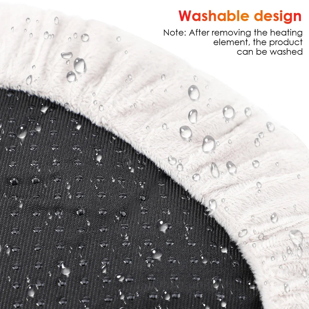 Constant Temperature Electric Foot Warmer Washable Soft Velvet Heater For Feet Winter Foot Warmer 3