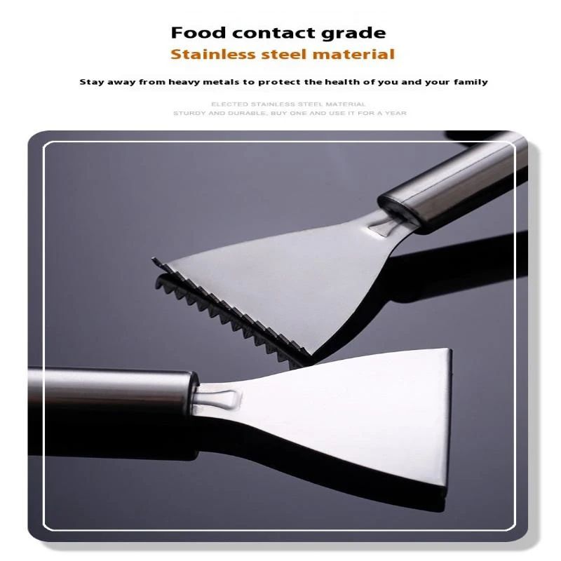 Stainless Steel Fish Scales Scraper Cleaning Tweezers Peeler Removal Gadget Tool For Kitchen 1
