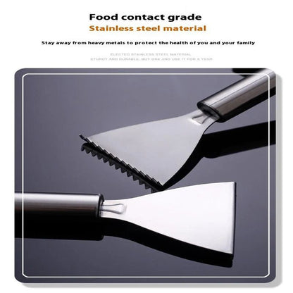 Stainless Steel Fish Scales Scraper Cleaning Tweezers Peeler Removal Gadget Tool For Kitchen 1