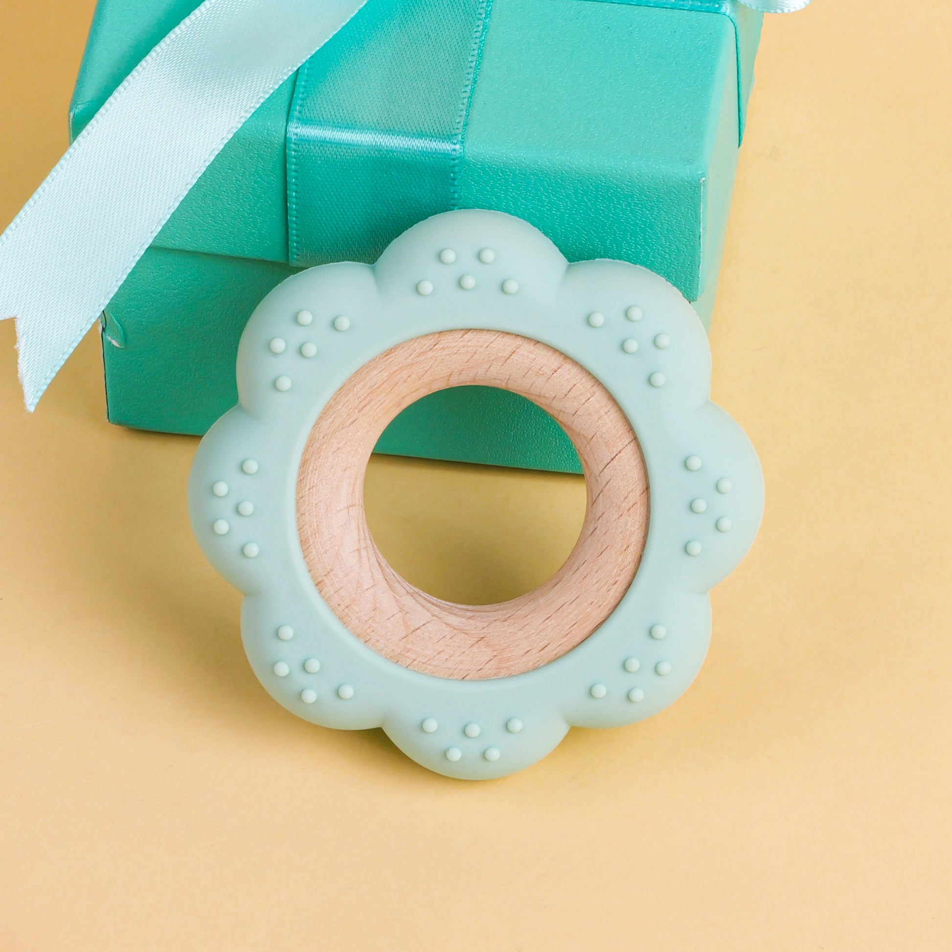 Food Grade Baby Silicone Teething Ring BPA Free Cartoon Silicone Teether For Newborns 12