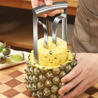 Pineapple Peeler Tool, Stainless Steel Fruit Knife Peeler for Household Use, Eye Cutting Pineapple Gadget