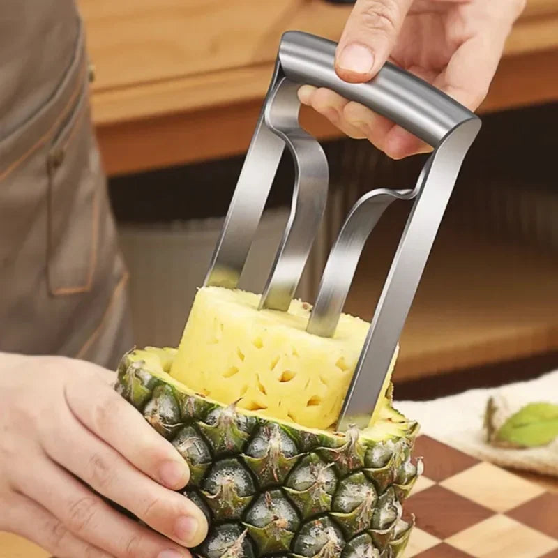 Pineapple Peeler Tool, Stainless Steel Fruit Knife Peeler for Household Use, Eye Cutting Pineapple Gadget