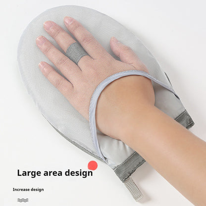 Fabric Handheld Ironing Board Small Home Ironing Tray With Insulated Gloves 3