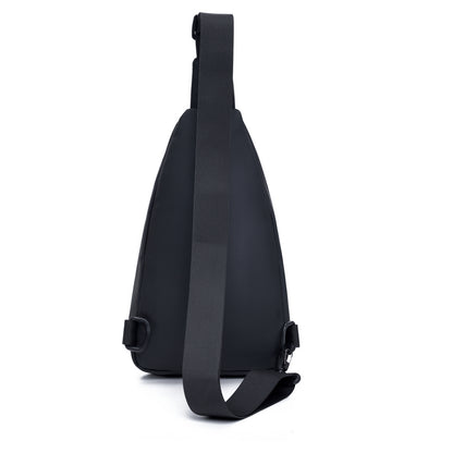 Large Capacity Mens Crossbody Bag Durable Chest Bag LeatherLook Outdoor Shoulder Bag 7