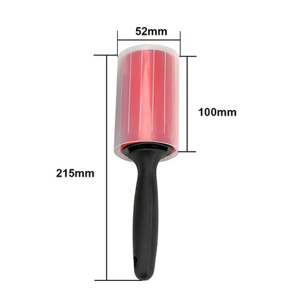 Silicone Dust Lint Wiper Remover Reusable Sticky Roller For Cleaning Clothes Cat Dog Hair Clean Bru 4