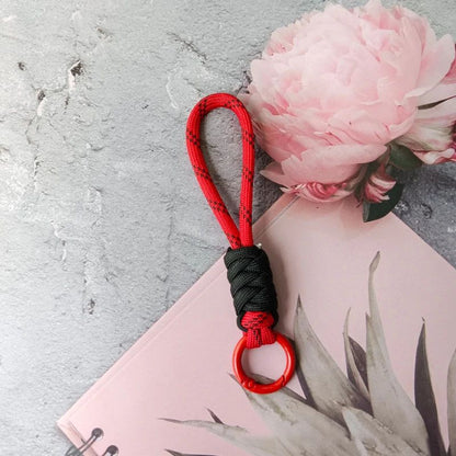 Colorful Braided Rope Strap Lanyard Keychain For Phone Case And Bags 19