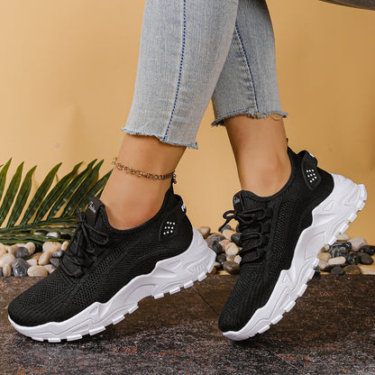 Womens Versatile Sports Shoes Breathable Single Mesh Dad Shoes Casual Womens Shoes For Comfort And  7