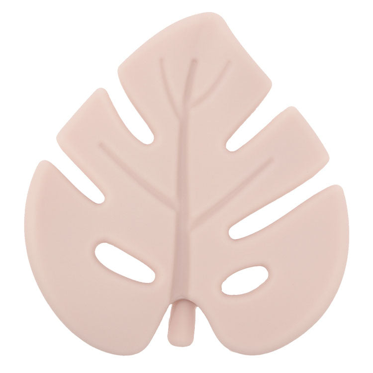 BPAFree Baby Silicone Leaf Teether Beads Silicone Chewable Pacifier Chain Leaves For DIY Accessorie 6
