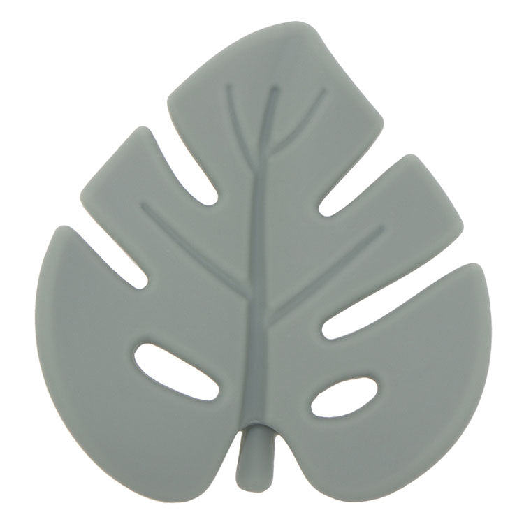 BPAFree Baby Silicone Leaf Teether Beads Silicone Chewable Pacifier Chain Leaves For DIY Accessorie 8