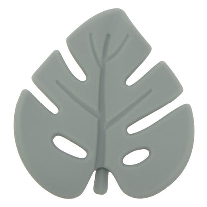 BPAFree Baby Silicone Leaf Teether Beads Silicone Chewable Pacifier Chain Leaves For DIY Accessorie 8