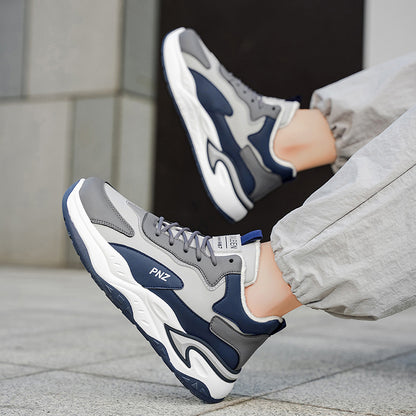 Mens Warm Plush Casual Running Shoes Winter Soft Sole Speed Sneakers NonSlip Sports Sneakers 4
