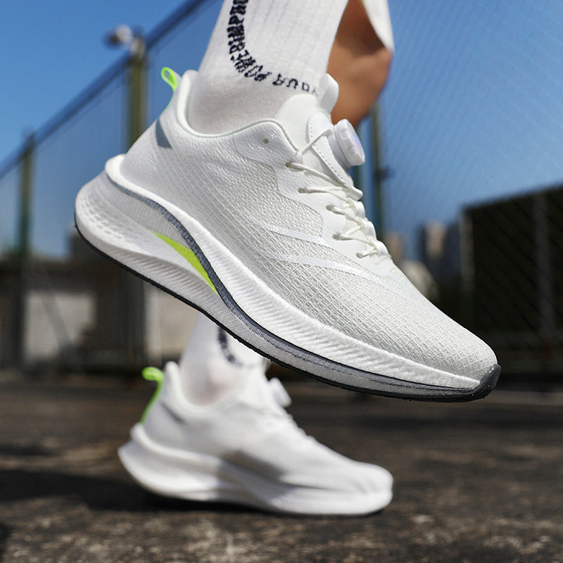 Lightweight Marathon Carbon Plate Air Cushion Womens Comfortable Running Sneakers Breathable Men Sp 3