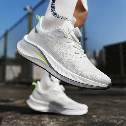 Lightweight Marathon Carbon Plate Air Cushion Womens Comfortable Running Sneakers Breathable Men Sp 3