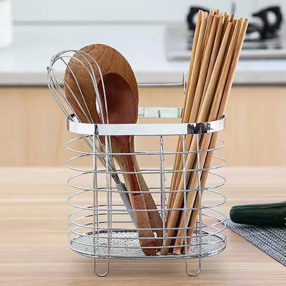 Stainless Steel Kitchen Cutlery Holder Drainer For Chopsticks Spoons And Forks  Organize Your Stora 1