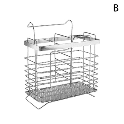 Stainless Steel Kitchen Cutlery Holder Drainer For Chopsticks Spoons And Forks  Organize Your Stora 6