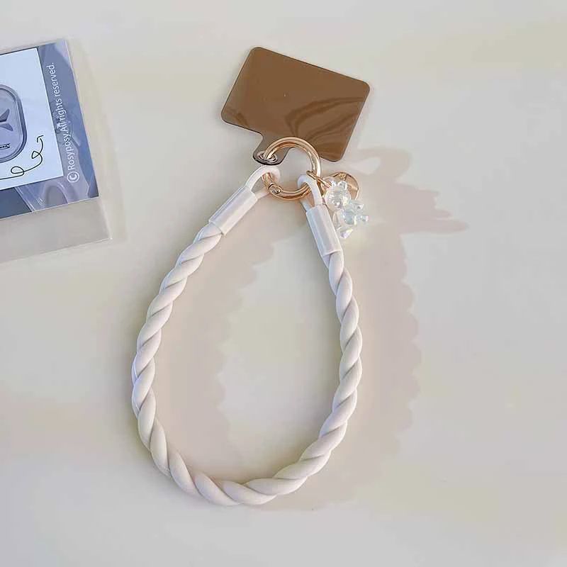 Cute Luminous Bear Phone Strap Long Lanyard Silicone Pendant 19