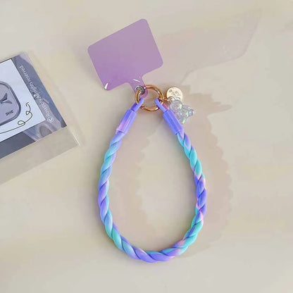 Cute Luminous Bear Phone Strap Long Lanyard Silicone Pendant 14