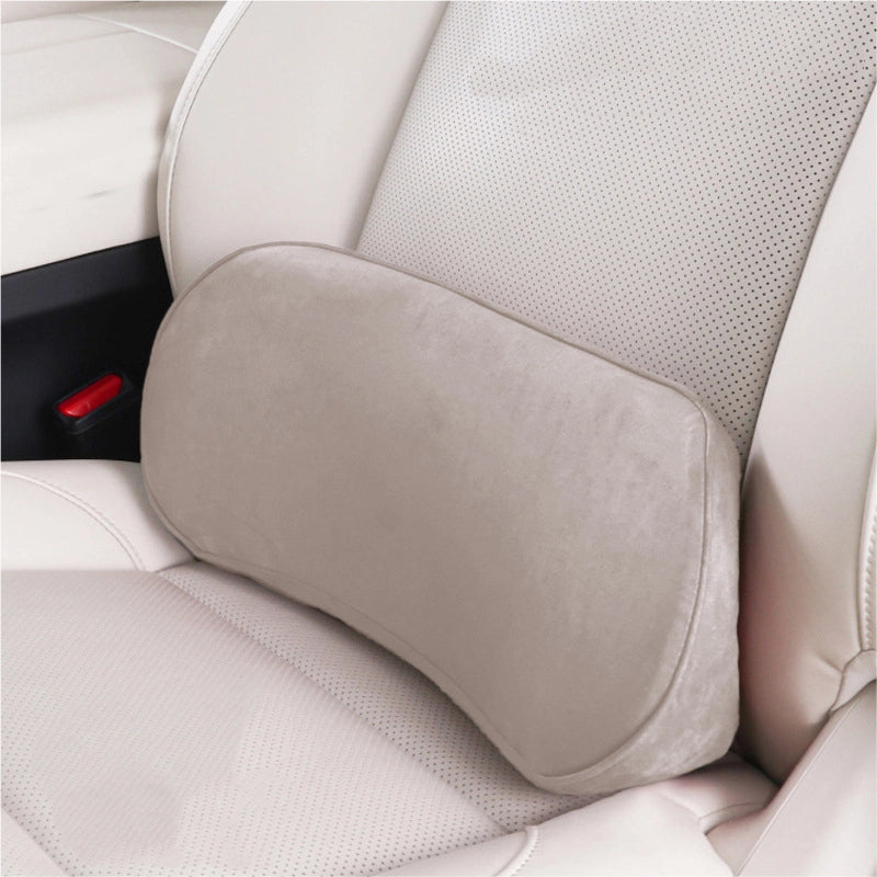 Car Memory Foam Back Support Cushion Lumbar Seat Pillow For Travel Auto Interior Comfort 1