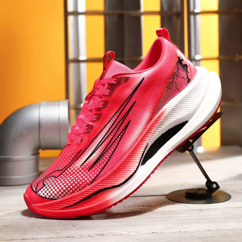 Lightweight Marathon Running Shoes With Carbon Plate And Air Cushion Comfortable Breathable Nonskid 5