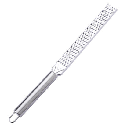 Kitchen Grater for Lemon, Cheese, Garlic, Ginger, Citrus, Spices & Chocolate, Stainless Steel Fruit Peeler