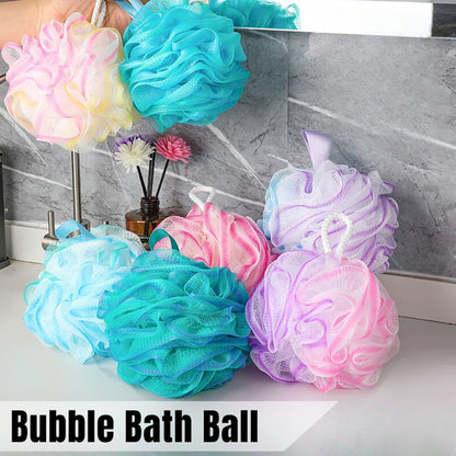 Exfoliating Bath Sponge Set Soft Mesh Bath Loofah Shower Sponge Balls Bathroom Supplies For Women M 1