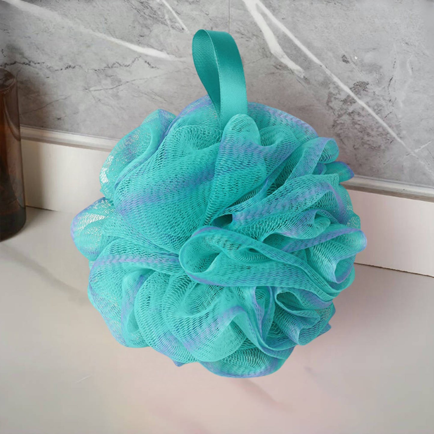 Exfoliating Bath Sponge Set Soft Mesh Bath Loofah Shower Sponge Balls Bathroom Supplies For Women M 8