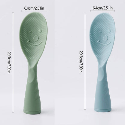 Plastic Rice Spoon Paddles For Home Kitchen Non Stick Standing Design Perfect For Cooking Every Tim 3