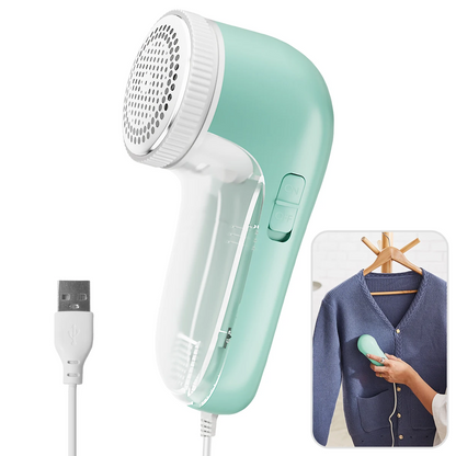 Portable Electric Fabric Lint Remover Clothes Shaver Professional Fuzz Trimmer With Brush Blade 4
