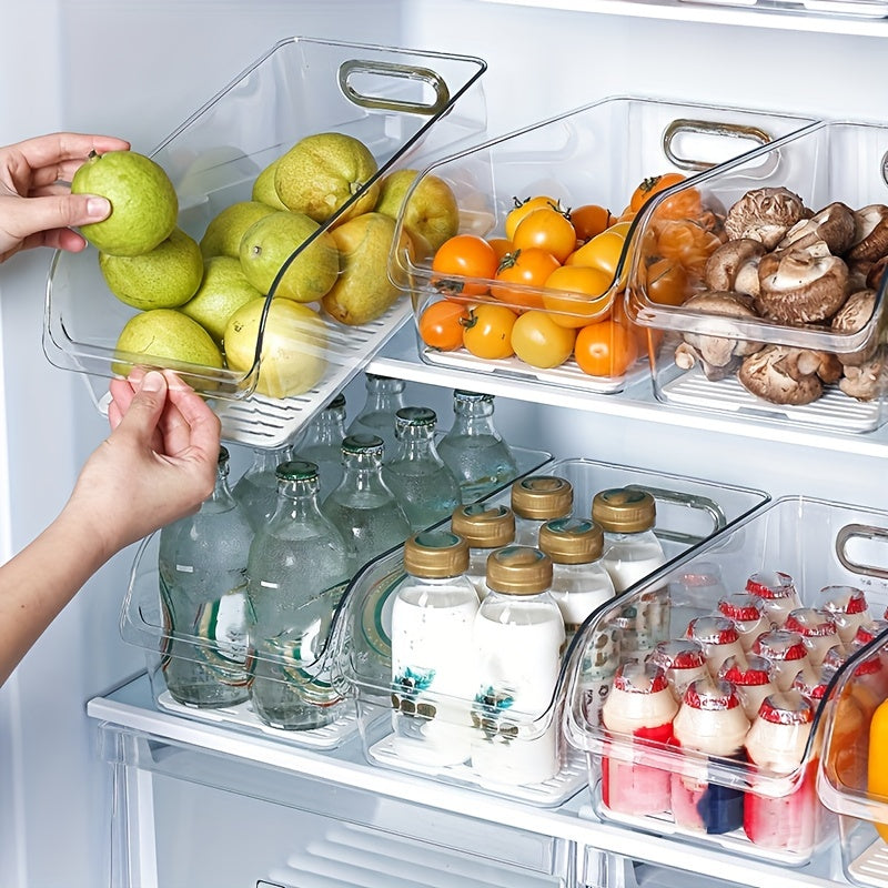 Refrigerator Storage Box, Food-Grade Fresh-Keeping Box, Household Vegetable, Fruit, and Egg Special Drawer Kitchen