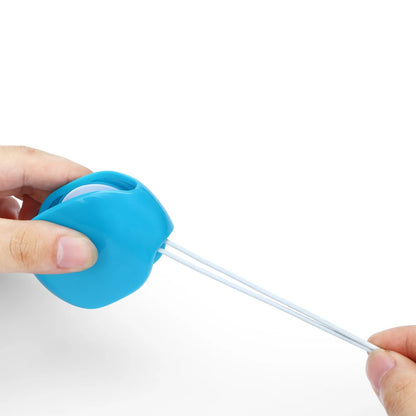 Retractable Earphone Data Cable Winder Cable Storage Box Automatic Fixed Wire Winder For Earphones 4